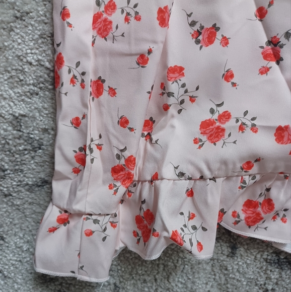 Boho Rose print Dress - Picture 6 of 6